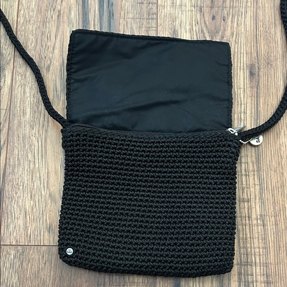 The Sak shoulder/cross body black bag - Picture 2 of 4